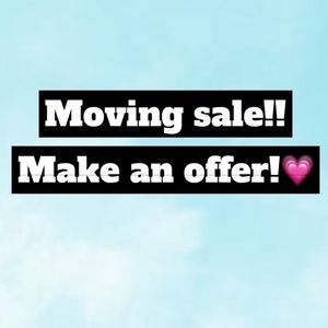Moving Sale!!! make an offer, everything must go!!💗💗